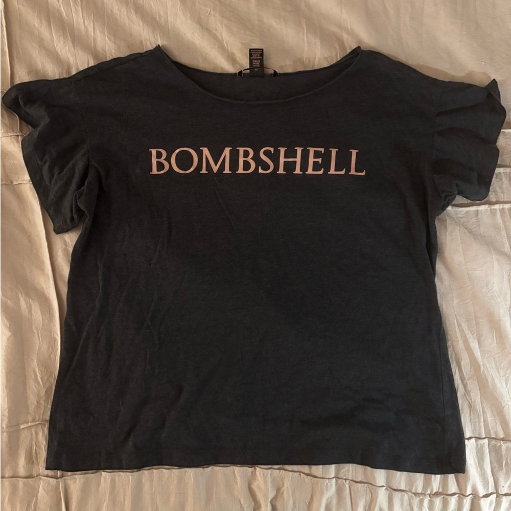 Victoria's Secret Bombshell Charcoal Tee